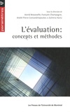 Astrid Brousselle et François Champagne - L'évalutation : concepts et méthodes.