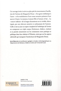 L'entrécriture de Marguerite Duras. Du texte au film en passant par la scène