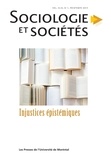 Baptiste Godrie et Marie Dos Santos - Sociologie et sociétés. Vol. 49 No. 1, Printemps 2017 - Injustices épistémiques.