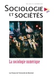 Francis Jauréguiberry et Olivier Glassey - Sociologie et sociétés. Vol. 49 No. 2, Automne 2017 - La sociologie numérique.