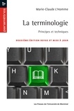 Marie-Claude L'Homme - La terminologie - Principes et techniques.