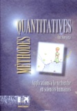 Luc Amyotte - Méthodes quantitatives - Applications à la recherche en sciences humaines.