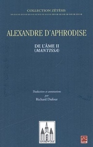  Alexandre d'Aphrodise - De l'âme II (Mantissa).