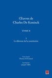 Koninck charles De - Oeuvres de charles de koninck t 02 v 03.