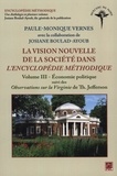 Paule monique Vernes - La vision nouvelle de la societe dans l'encyclopedie methodique.