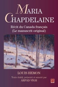 Louis Hémon - Maria chapdelaine. recit du canada francais. manuscrit original.