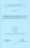 Michel Tardieu - Histoire des manuscrits gnostiques coptes - Doresse Puech 1947-70.