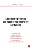 Yann Fournis - L'économie politique des ressources naturelles au Québec.