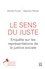 Michel Forsé - Le sens du juste. Enquête sur les représentations de la justice sociale.