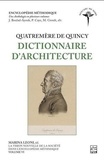 Marina Leoni - Quatremère de Quincy - Dictionnaire d'architecture.
