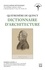 Antoine-Chrysostome Quatremère de Quincy et Marina Leoni - La vision nouvelle de la société dans l’Encyclopédie méthodique. Volume VI - Quatremère de Quincy.