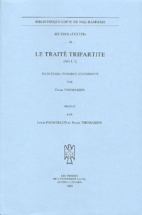 Einar Thomassen - Le traité tripartite - (NH I, 5).