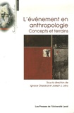 Ignace Olazabal et Joseph Josy Lévy - L'événement en anthropologie - Concepts et terrains.