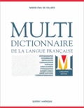 Marie-Eva de Villers - Multi dictionnaire de la langue française.