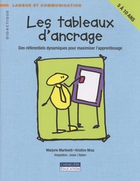 Marjorie Martinelli et Kristine Mraz - Les tableaux d'ancrage - Des référentiels dynamiques pour maximiser l'apprentissage.