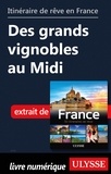  Collectif - GUIDE DE VOYAGE  : Itinéraire de rêve en France - Des grands vignobles au Midi.