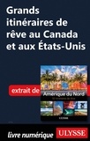  Collectif - 50 ITINERAIREVE  : Grands itinéraires de rêve au Canada et aux Etats-Unis.