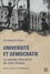 Christophe Point - Université et démocratie - La pensée éducative de John Dewey.