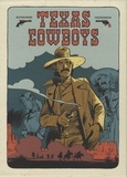 Matthieu Bonhomme et Lewis Trondheim - Texas Cowboys - Coffret en 2 volumes avec un livret de croquis et dessins.