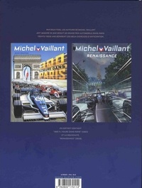 Michel Vaillant  Paris, d'un Grand Prix à l'autre. Coffret en 2 volumes : Tome 42, 300 à l'heure dans Paris ; Michel Vaillant Nouvelle saison Tome 5, Renaissance