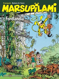  Yann et  Batem - Marsupilami Tome 6 : Fordlandia - Tes héros vus à la TV.