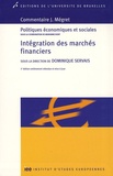 Dominique Servais - Intégration des marchés financiers.