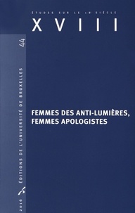 Fabrice Preyat - Femmes des anti-lumières, femmes apologistes.
