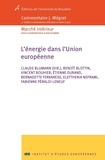 Claude Blumann - L'énergie dans l'Union Européenne.