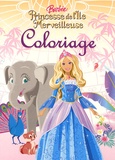  Random House - Barbie, Princesse de l'Ile Merveilleuse - Coloriage.