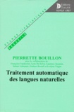 Pierrette Bouillon - Traitement Automatique Des Langues Naturelles.