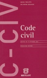 Denis Philippe et Delphine Dehasse - Code civil - Textes en vigueur au 15 octobre 2003.