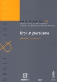 Lauréline Fontaine - Droit et pluralisme.