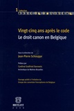 Jean-Pierre Schouppe - Vingt-cinq ans après le code - Le droit canon en Belgique.