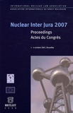  AIDN - Nuclear Inter Jura 2007 - Actes du Congrès, édition bilingue anglais-français.
