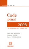 Marie-Aude Beernaert - Code pénal 2008.