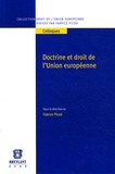 Fabrice Picod - Doctrine et droit de l'Union européenne.
