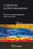 Florian Couveinhes-Matsumoto - L'effectivité en droit international.