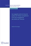 Delphine Dero-Bugny - Les rapports entre la Cour de justice de l'Union européenne et la Cour européenne des droits de l'homme.
