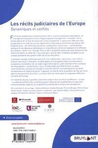 Les récits judiciaires de l'Europe. Dynamiques et conflits