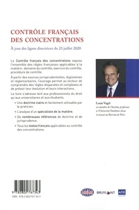 Contrôle français des concentrations. A jour des lignes directrices du 23 juillet 2020