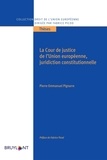 Pierre-Emmanuel Pignarre - La Cour de justice de l'Union européenne, juridiction constitutionnelle.