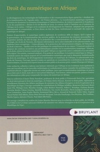 Droit du numérique en Afrique. Enjeux internationaux