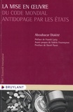 Aboubacar Diakite - La mise en œuvre du Code mondial antidopage par les États.