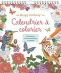  Chantecler - Happy Birthday ! - Calendrier d'anniversaires à colorier.