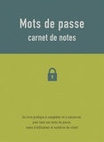  Chantecler - Mots de passe - Carnet de notes.