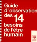 Nicole Mainjot et  Collectif - Guide D'Observation Des 14 Besoins De L'Etre Humain.