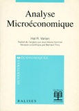 Hal-R Varian - Analyse microéconomique.