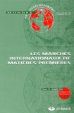 Serge Calabre - Mondes en développement N° 122/2003 : Les marchés internationaux de matières premières.