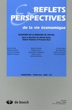 Benoît Mahy et Robert Plasman - Reflets & Perspectives de la vie économique Tome 44 N° 2/2005 : Economie de la demande de travail.