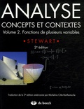 James Stewart - Analyse, concepts et contextes - Volume 2, Fonctions de plusieurs variables.